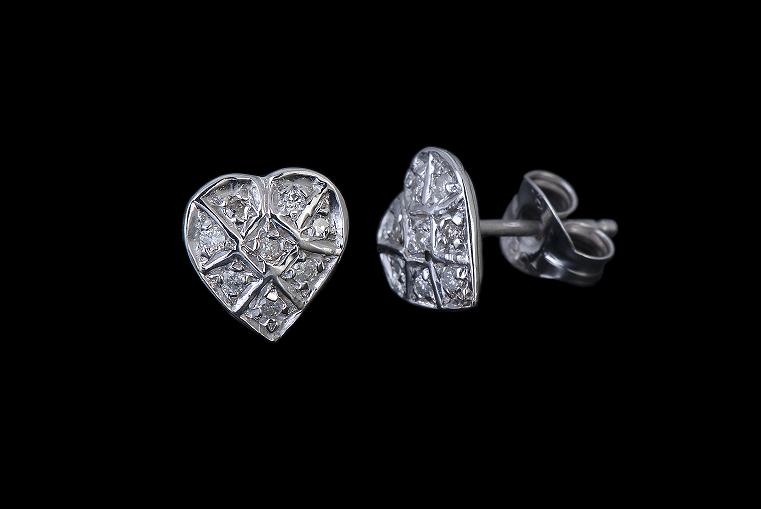 עגילי יהלומים - EDS-7