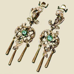 עגילי יהלומים - EDG-4102294