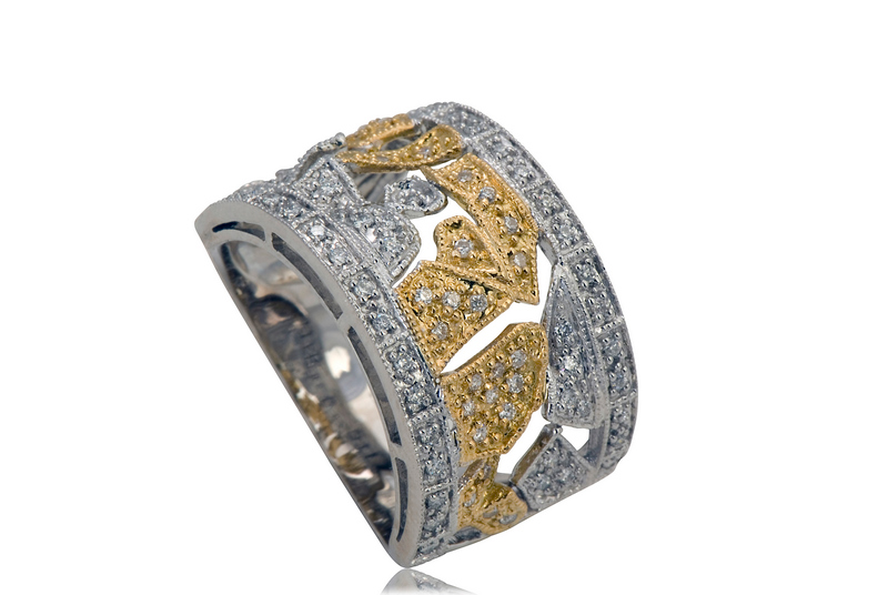 טבעות יהלומים - RD-57035AMBD