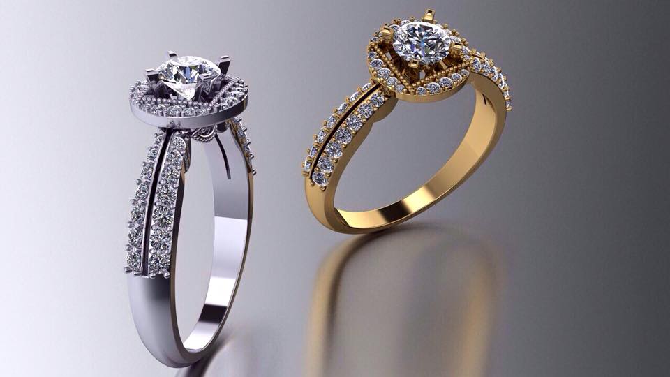 סוליטרים - טבעות אירוסין - SRE-312-M