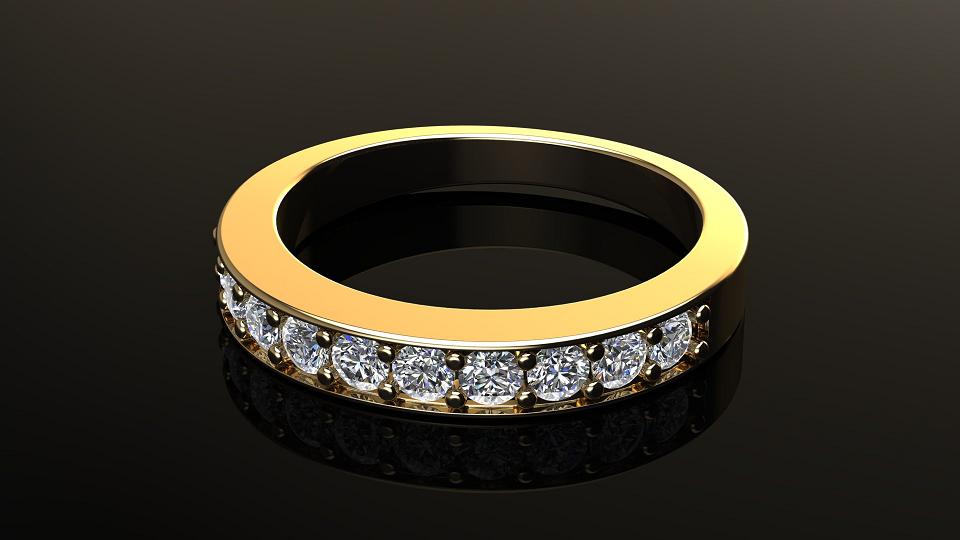 סוליטרים - טבעות אירוסין - SRE-0102-M