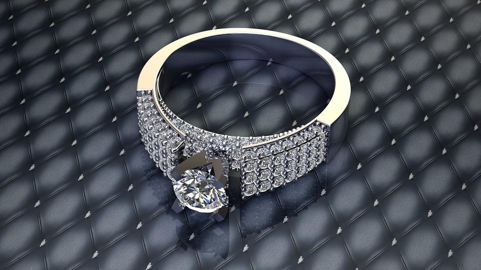 סוליטרים - טבעות אירוסין - SRE-0008-2-M