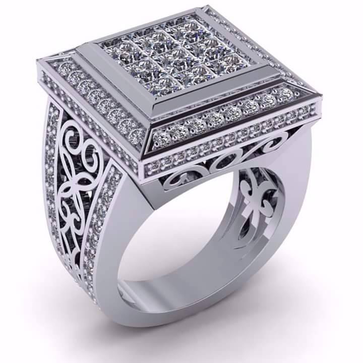 טבעות יהלומים - RD-731-M