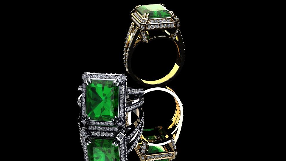 טבעות יהלומים - RDG-055-M