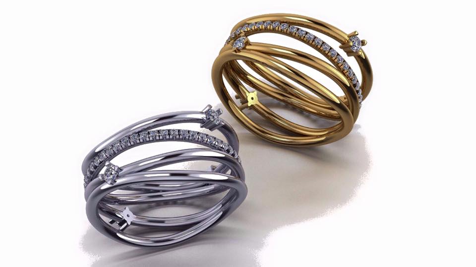 סוליטרים - טבעות אירוסין - RD-861-1-M